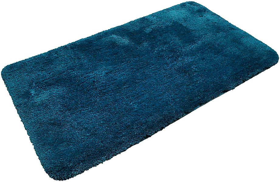 Homie Living Badematte "Porto Azzurro" Höhe 30 mm rutschhemmend beschichtet günstig online kaufen