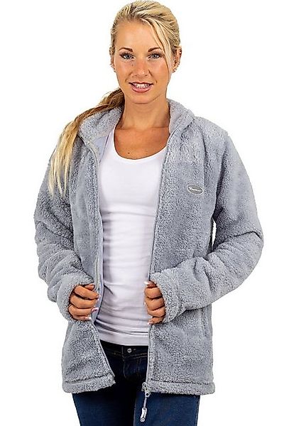 Reichstadt Fleecejacke Kuschelige Flauschige Jacke 22RSW002 Light grey L mi günstig online kaufen