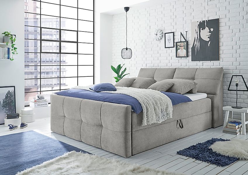 ED EXCITING DESIGN Boxbett "Redmond" 5 Stk. tlg. inkl. Zwei Bettkästen, Sta günstig online kaufen