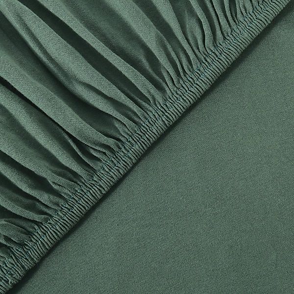 leevitex® Spannbettlaken Premium 195, Gummizug: Rundum, blickdicht, Anti-Pi günstig online kaufen