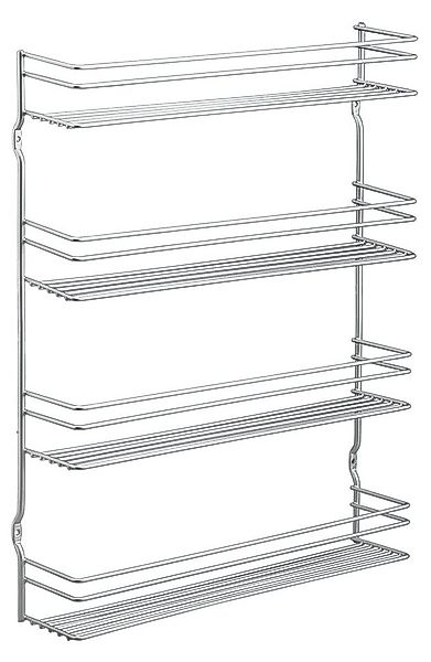 Metaltex Gewürzregal, 1-tlg., 4 Etagen günstig online kaufen