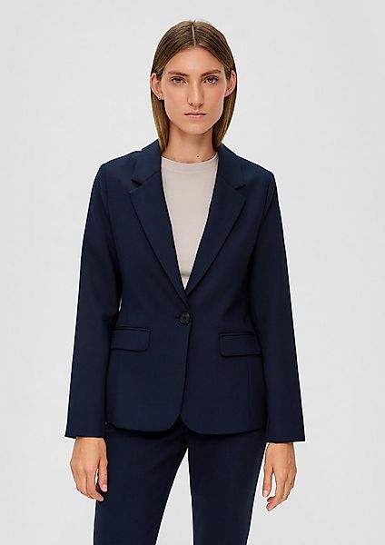 s.Oliver Jackenblazer Indoor-Blazer Blazer aus Viskosemix günstig online kaufen