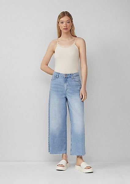 QS 7/8-Hose Jeans-Culotte Catie / Slim Fit / High Rise günstig online kaufen