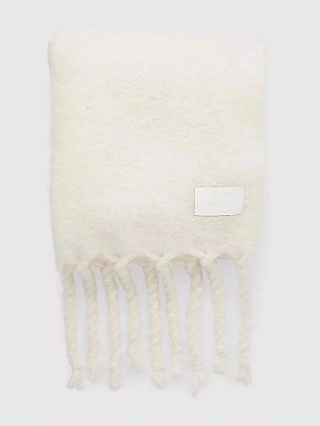 TOMMY MODERN FLUFFY FLAUSCHIGER SCHAL - Farbe: Beige Merino Wool günstig online kaufen