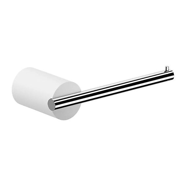 Decor Walther - Stone TPH Toilettenpapierhalter - weiß, chrom/LxBxH 16x7x4c günstig online kaufen