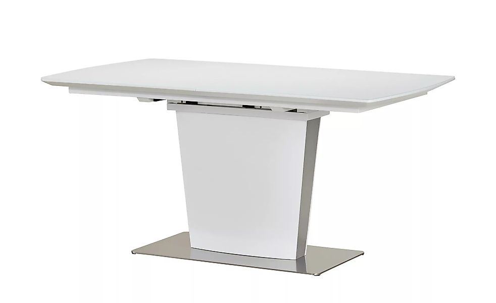 Esstisch ausziehbar - weiß - 90 cm - 76 cm - Tische > Esstische - Möbel Kra günstig online kaufen