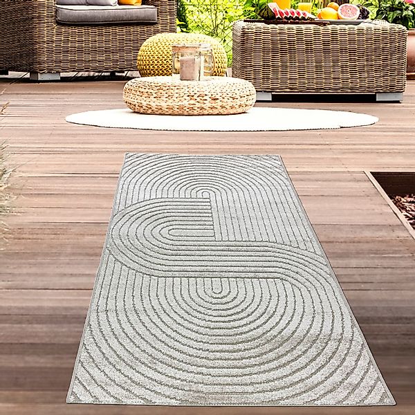 Carpetia Outdoorteppich Moderner Outdoor Teppich Wetterfest günstig online kaufen