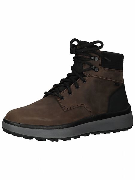 Geox Schnürstiefelette "Geox Stiefelette Nubukleder/Textil" günstig online kaufen