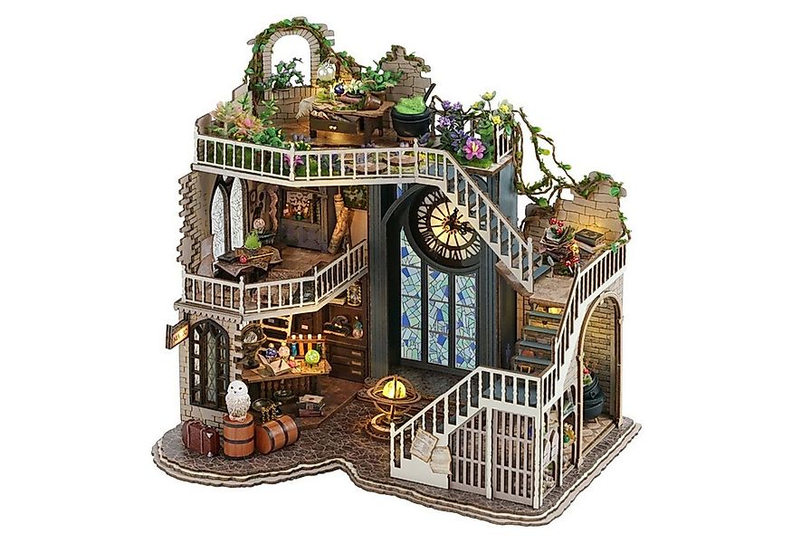 Cute Room 3D-Puzzle Puppenhaus Miniatur DIY Modellbausatz Magic House, Puzz günstig online kaufen