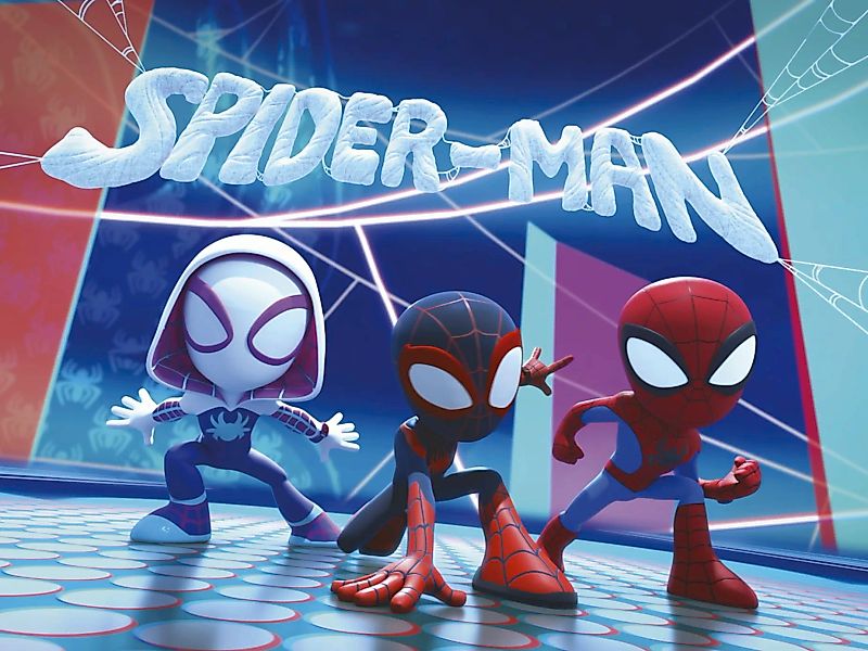 Komar Leinwandbild "Spidey and His Amazing Friends Glowy Spideys - Größe 40 günstig online kaufen