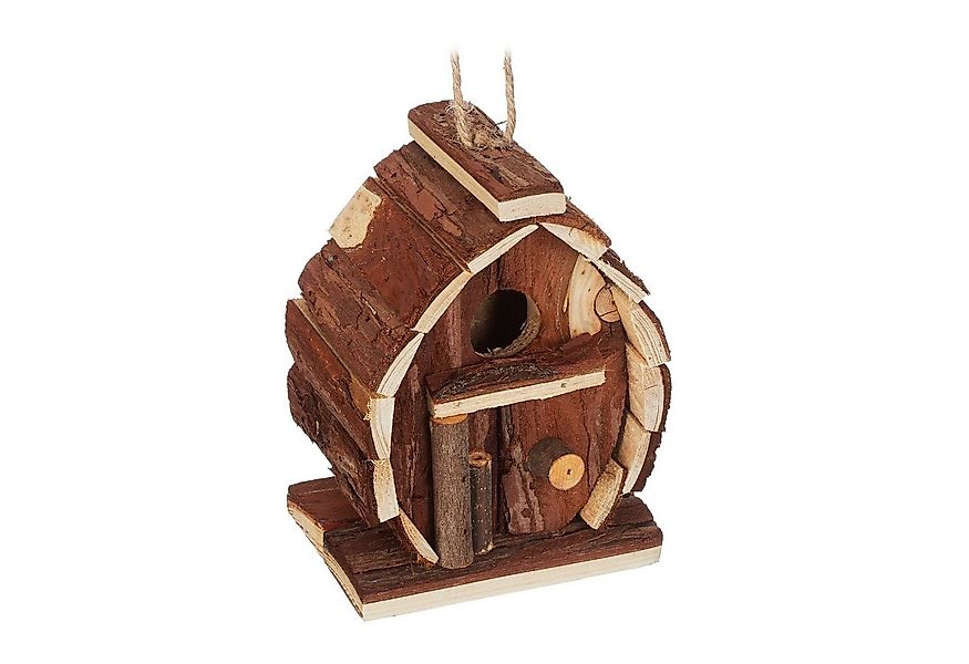relaxdays Vogelhaus Uriges Deko Vogelhaus günstig online kaufen