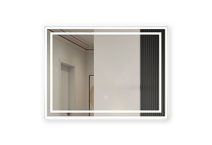 duschspa Badspiegel Wandspiegel mit LED Beleuchtung Kaltweiß Warmweiß wählb günstig online kaufen