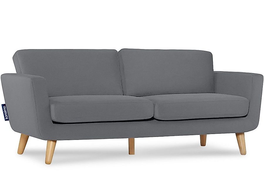 KONSIMO® 3-Sitzer TAGIO Sofa 3 Personen, mit Armlehnen,Scandi-Stil,Made in günstig online kaufen