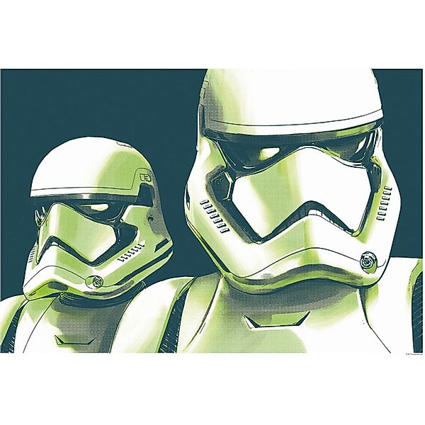 Komar Bild "Star Wars Faces Stormtrooper" Star Wars 1 Stk. tlg. Wandbild zu günstig online kaufen