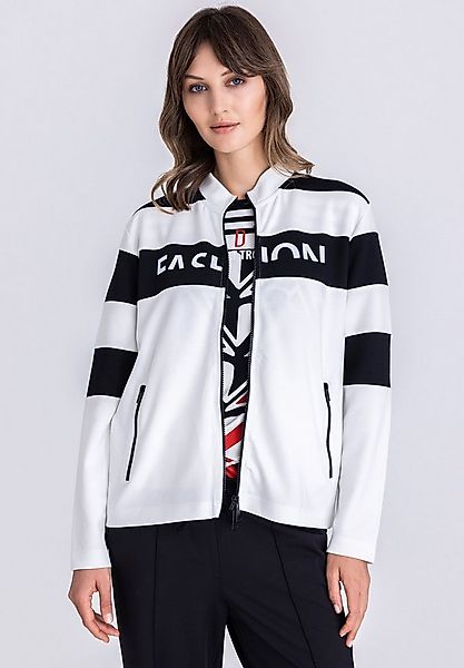 TUZZI Sweatjacke mit Schriftzug günstig online kaufen