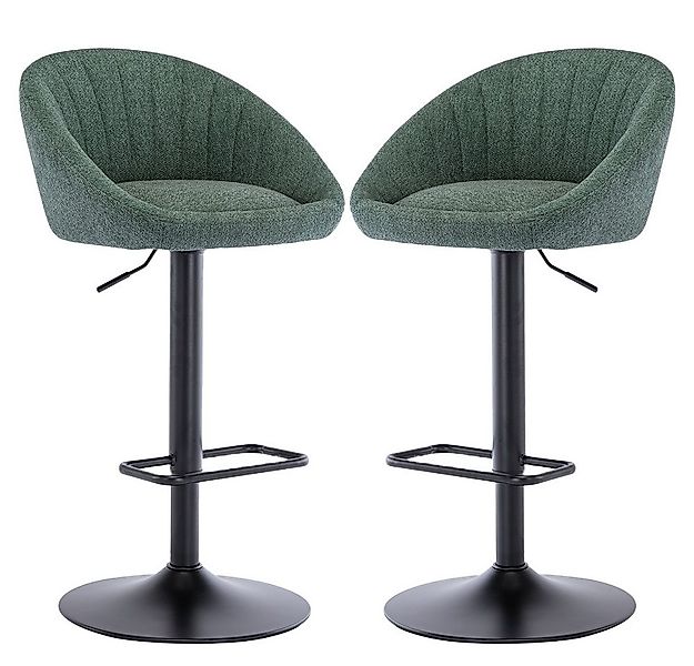 WAHSON OFFICE CHAIRS Barhocker höhenverstellbar drehbar Barstuhl aus Handtu günstig online kaufen