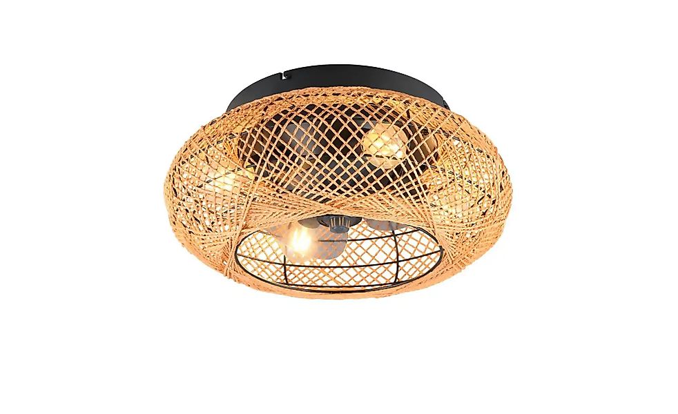 Reality Leuchten Deckenleuchte LILLESAND Deckenventilator mit Beleuchtung F günstig online kaufen