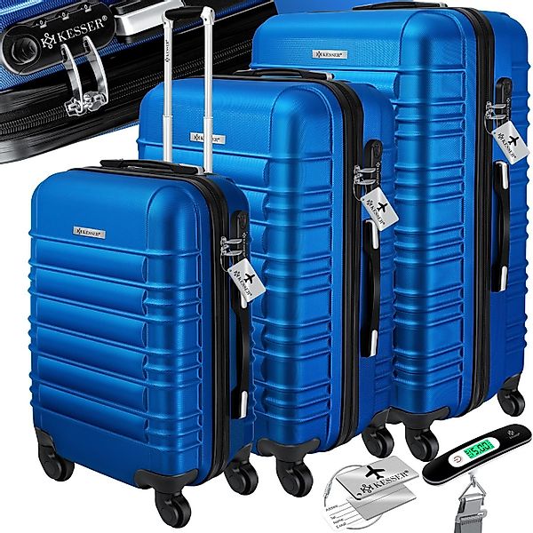 KESSER Kofferset, 4 Rollen, (3 tlg), günstig online kaufen