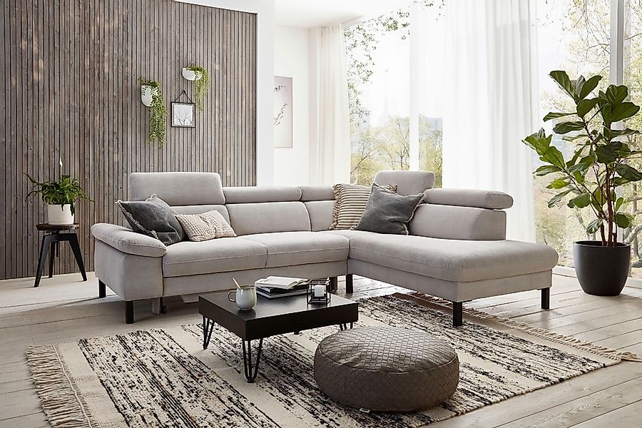 Home affaire Ecksofa "Arnayon mit Querschläfer-Bettfunktion, Schlafsofa, gr günstig online kaufen