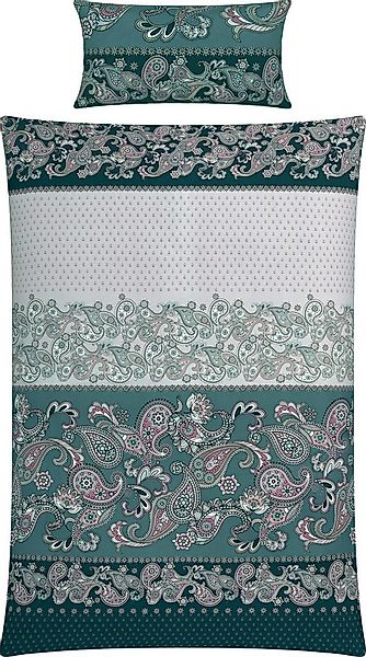 REDBEST Bettwäsche Bettwäsche, Mako-Satin, Satin Paisley günstig online kaufen