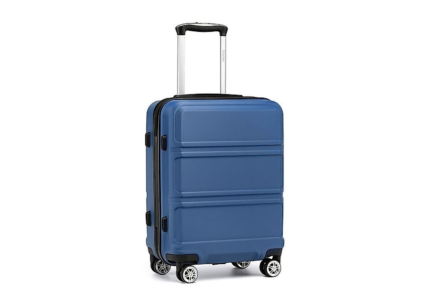 KONO Hartschalen-Trolley mit TSA-Schloss - Reisekoffer und Rollkoffer in ei günstig online kaufen