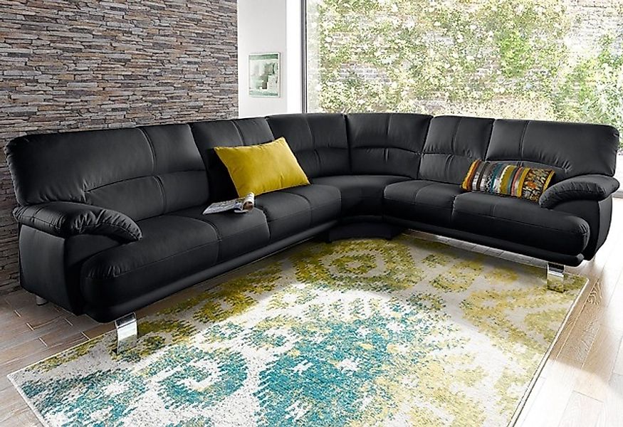TRENDMANUFAKTUR Ecksofa »Cecilia in italienischem Design, modern und komfor günstig online kaufen