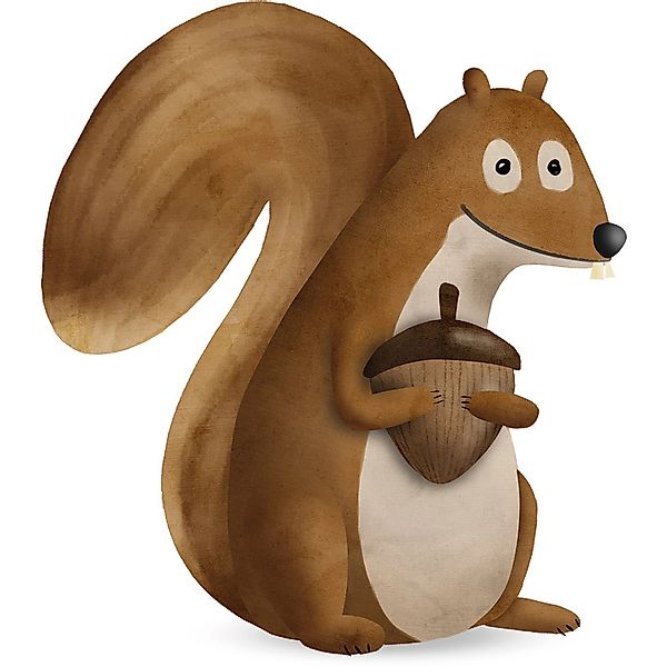 Komar Bild "Cute Animal Squirrel", Tiere, (1 St.), Wandbild zur Dekoration günstig online kaufen