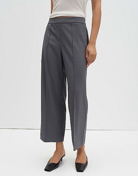 someday Schlupfhose CHARLIE CROPPED WIDE Leg Pants mit Viskosemix weiter, g günstig online kaufen