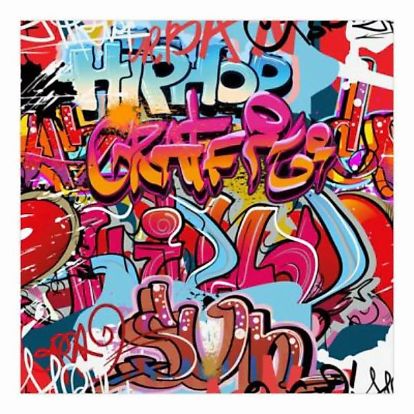 Bilderwelten Kindertapete HipHop Graffiti bunt Gr. 288 x 288 günstig online kaufen