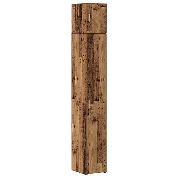 vidaXL Schlanker Schrank Altholz 30 x 42,5 x 225 cm 3365627 günstig online kaufen