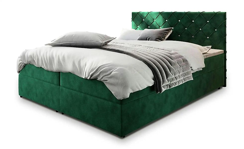 MASSENO Boxbett mit Bettkasten Riva ¦ grün ¦ Maße (cm): B: 180 H: 98 Betten günstig online kaufen