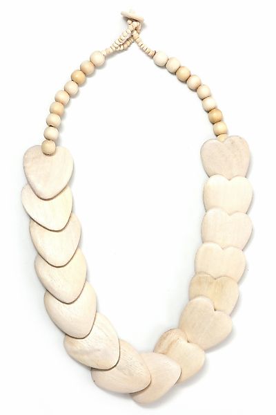 COLLEZIONE ALESSANDRO Kette mit Anhänger "Janice", mit Holzherzen günstig online kaufen