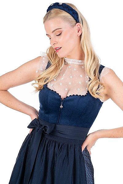 Spieth & Wensky Dirndl Samt Dirndl günstig online kaufen