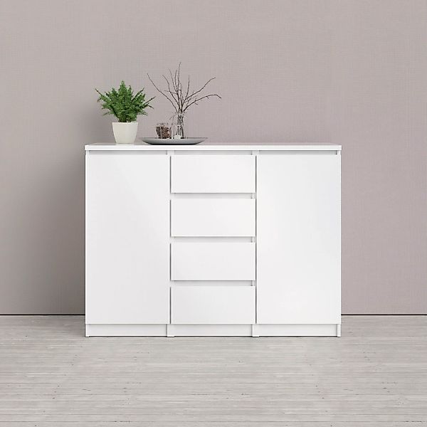 INOSIGN Kommode "Naia, Sideboard, 4 Schubladen, 2 Türen, Aufbewahrung, grif günstig online kaufen