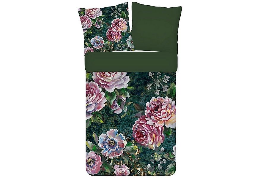 ESPiCO Bettwäsche Fleur multi Trendy Bedding, Renforcé, 2 teilig, Blüten, P günstig online kaufen