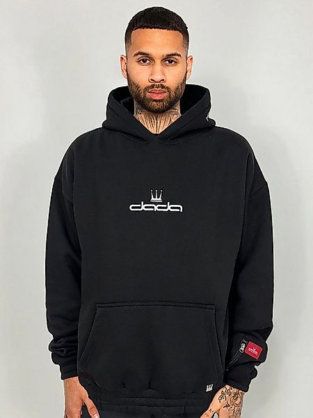 DADA Supreme Hoodie Oversized Fit mit Stickerei und Reißverschlusstasche Ne günstig online kaufen