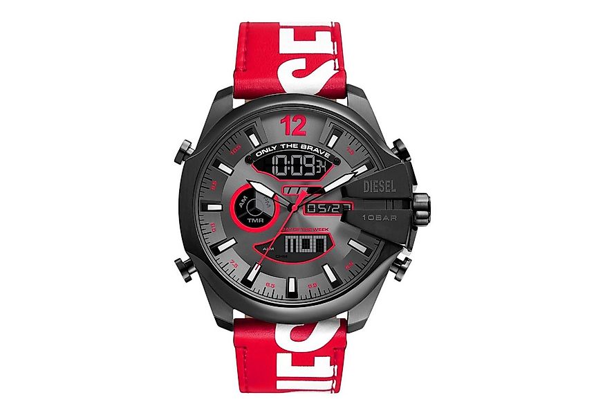 Diesel Quarzuhr Diesel Herrenuhr MEGA CHIEF Chronograph DZ4647 günstig online kaufen