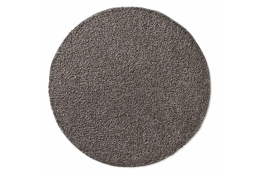 TaCa Home Langflor-Teppich Shaggy Teppich Langflor, rund, Höhe: 35 mm, Wohn günstig online kaufen