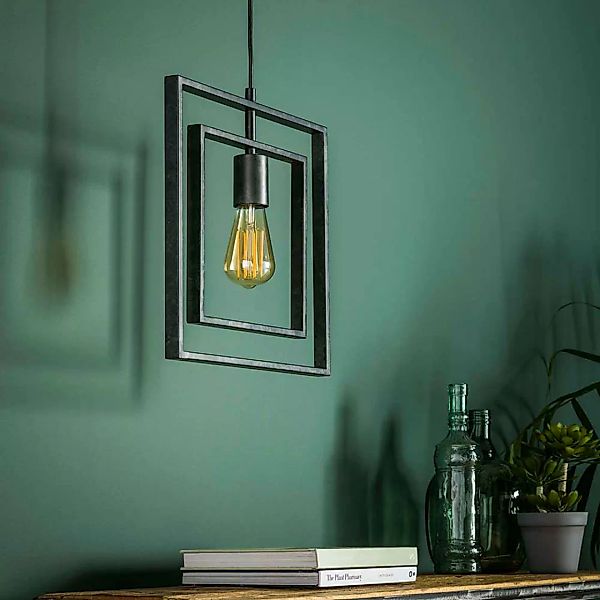 Design Hängeleuchte aus Metall Industry Stil günstig online kaufen