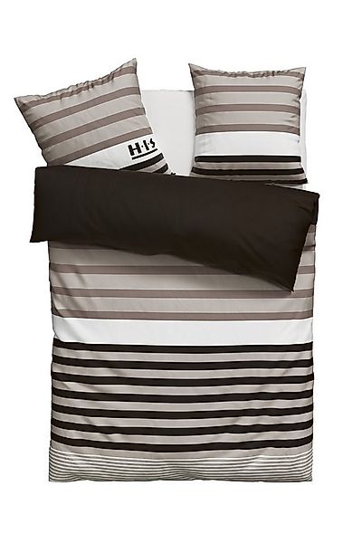 H.I.S Bettwäsche Majoran, Linon, 2 teilig, gestreifte Bettwäsche in verschi günstig online kaufen