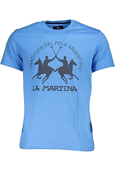 La Martina T-Shirt Herren T-Shirt Blau günstig online kaufen