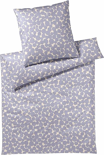 Elegante Bettwäsche "Pebbles" 2 Stk. tlg. angenehmes Hautgefühl günstig online kaufen