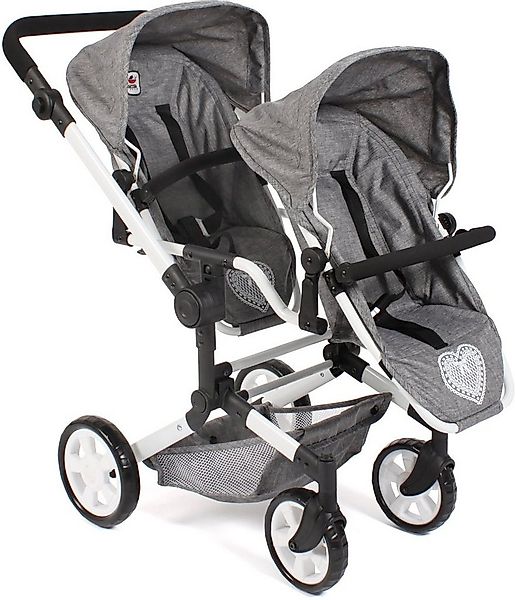 CHIC2000 Puppen-Zwillingsbuggy Linus Duo, mit zwei abnehmbaren, bis in Lieg günstig online kaufen