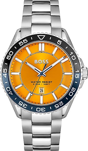 BOSS Quarzuhr RUNNER 3H 1514206, Armbanduhr, günstig online kaufen