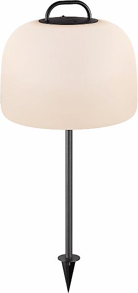 Nordlux Gartenleuchte "Kettle" LED-Modul Warmweiß Erdspieß Metall,+LED, Bat günstig online kaufen
