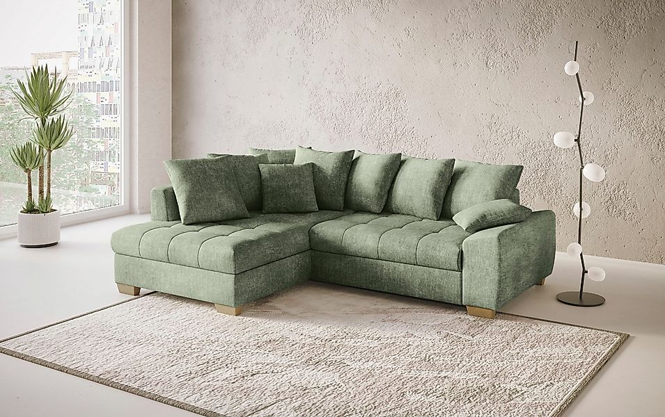 Mr. Couch Ecksofa "Nikita II, L-Form, bis 140kg pro Sitzplatz belastbar", m günstig online kaufen