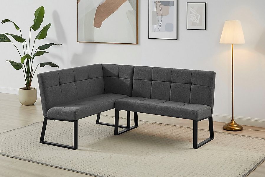 OTTO home Eckbank Geranie, Sitz -und Rücken gepolstert, Knopfheftung, zwei günstig online kaufen