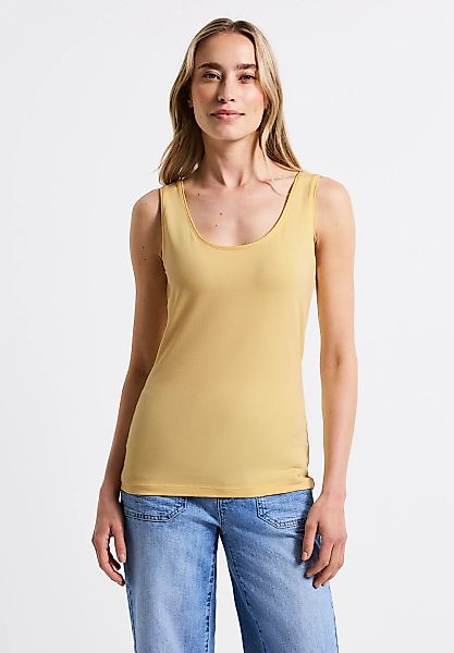 STREET ONE Trägertop, mit Materialmix günstig online kaufen