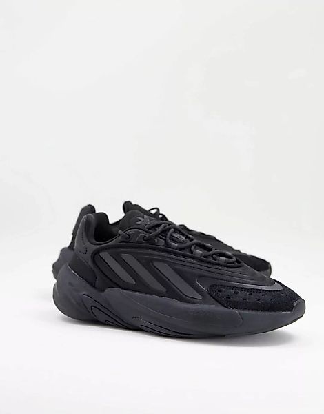 adidas Originals – Ozelia – Sneaker in Triple-Schwarz günstig online kaufen