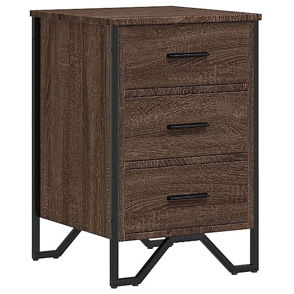 vidaXL Nachttisch Nachttisch Braun Eichen-Optik 40x41x60 günstig online kaufen